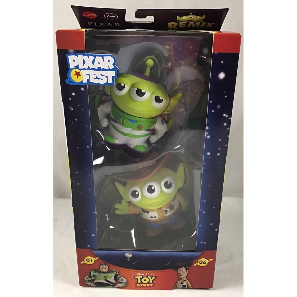 Mattel Disney Pixar Fest Alien Remix Toy Story Buzz Lightyear & Woody 2-Pack